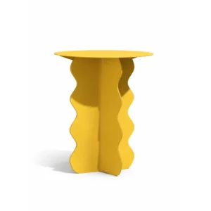 Minimal Artistic Side Table Color Gold