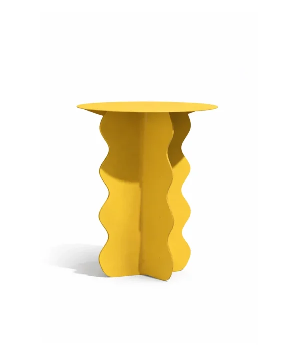 Minimal Artistic Side Table Color Gold
