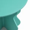 Minimal Artistic Side Table Color Turquoise